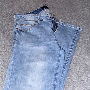 Aeropostale Light Washed Jeggings 10 Long